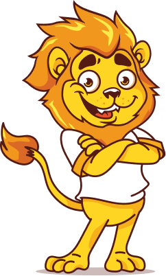 EZClass Lion Mascot